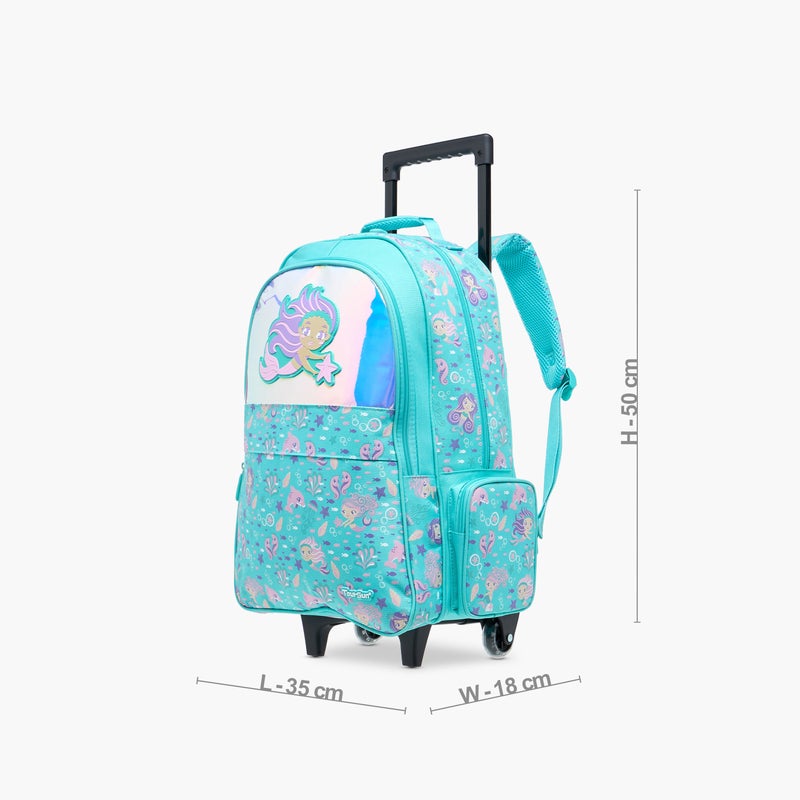 Toursun حقيبة عربة حورية البحر للفتيات - Image 4